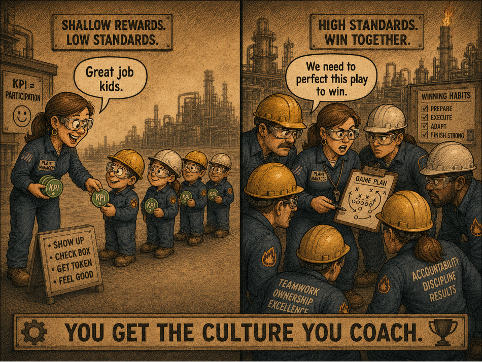 Maintenance Improvement: Participation Trophies or Pro Performance?