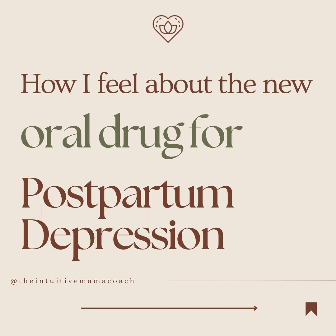 Suspicion 🤨 that&rsquo;s what I felt when I first heard about the new drug for postpartum depression approved by the FDA. 

I know people will have different opinions on this one. And that is ok. 
I understand that sometimes medication for severe de