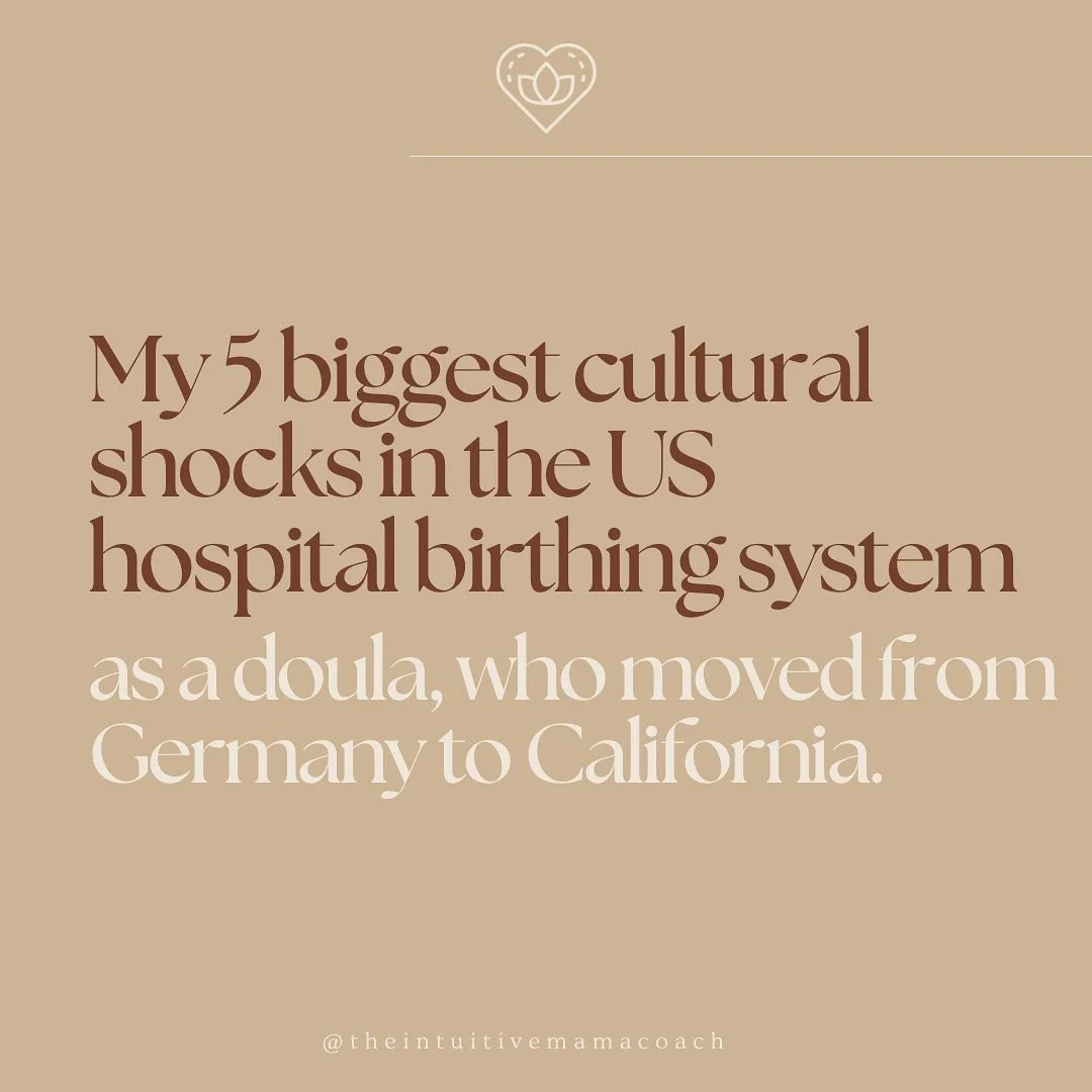 Last week marked one year since our move from Germany to California 🇩🇪🇺🇸 

I get asked a lot, by clients but also other birthworkers, what are the differences between birthing in Germany vs here in the US. 

In this past year I have supported 14 