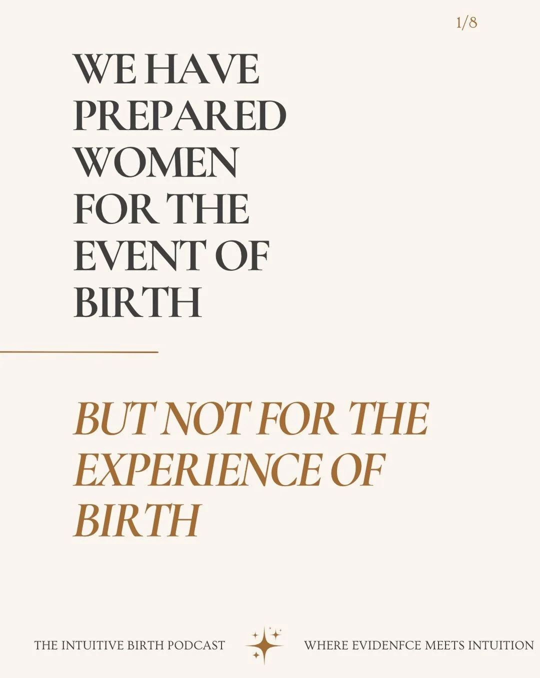 We&rsquo;ve taught women everything about labor&hellip; except how their nervous system influences it.

Birth preparation is about more than learning the stages of labor.

It&rsquo;s also about preparing your nervous system.

I explore why in Episode