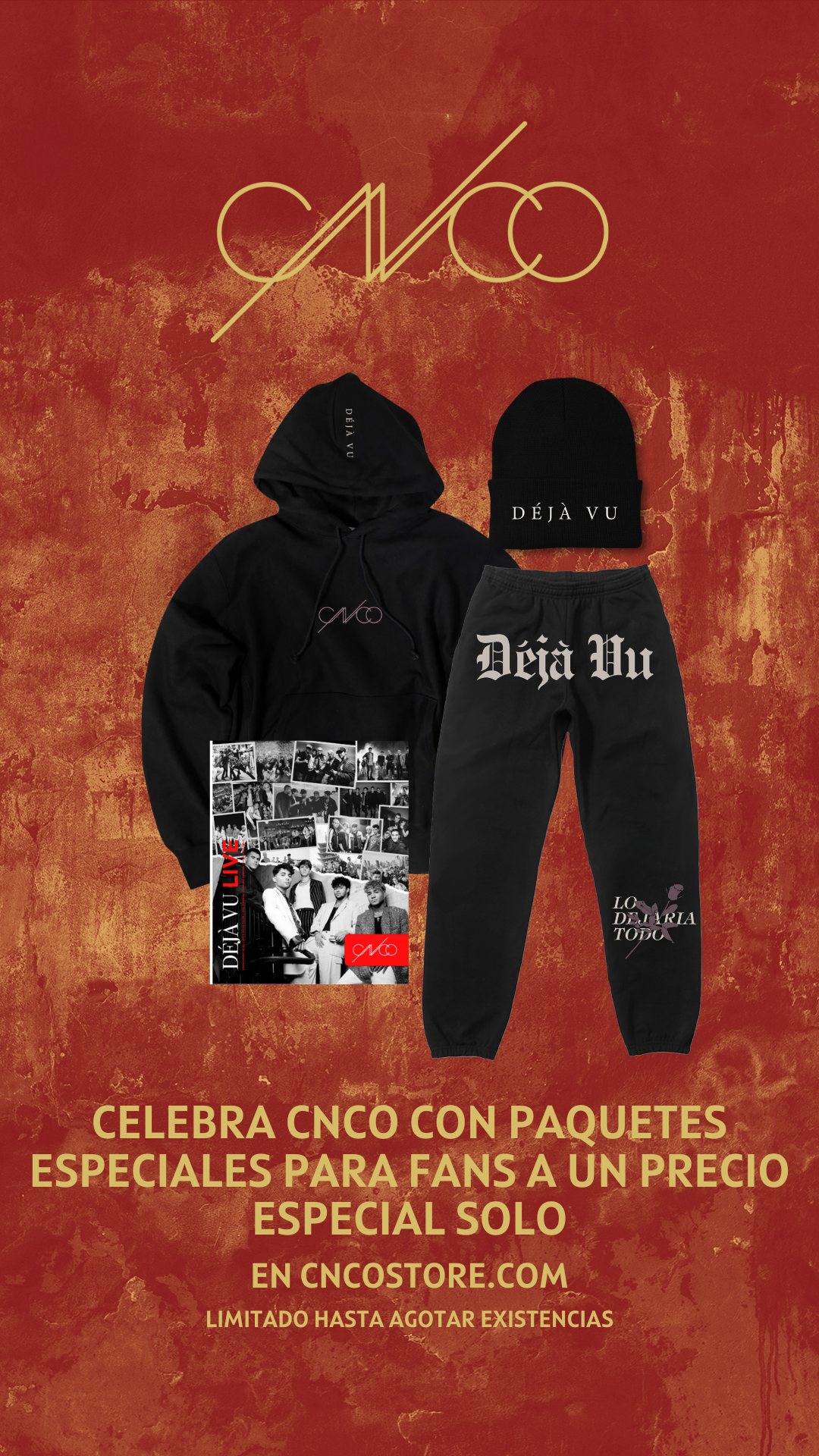 CNCO Déjà Vu Bundle - Social Story - Spanish.png