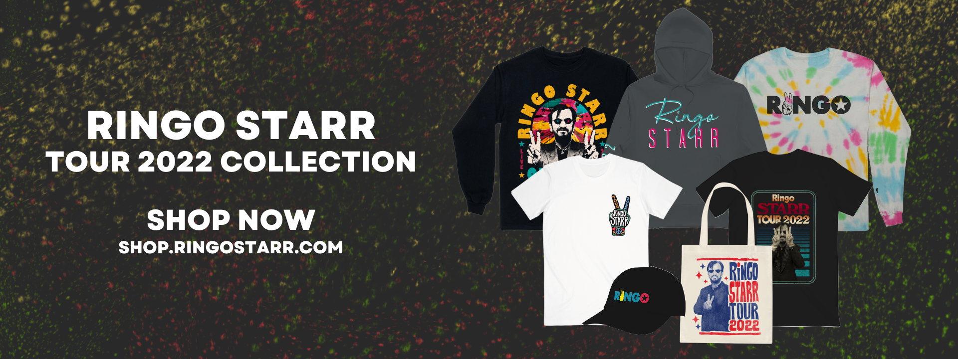 Ringo Starr Tour 2022 Collection - Desktop Store Banner.png