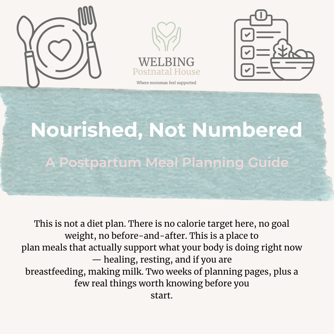 Nourished, Not Numbered: A Postpartum Meal Planning Guide