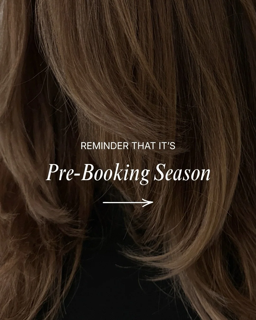 When the pre-booking season starts, you know it&rsquo;s time to get AHEAD of the holidays by booking your appointments.

Trust us, we know you&rsquo;ll need your me-time once the holidays hit 😉.

Tap the link in our bio to book NOW!