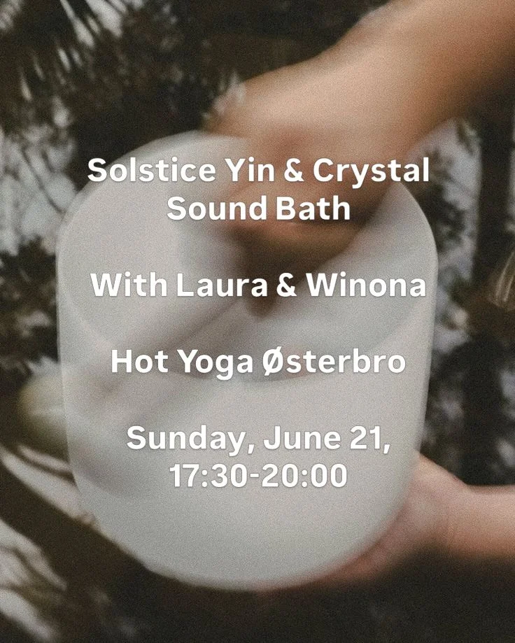 The Summer Solstice is right around the corner!

Often a time symbolic of peak energy, sometimes what we need most in order to enjoy that energy, is the opposite - rest.

Come join me &amp; @laura.on.a.lark at @oesterbro_hotyoga for a blissful 2.5 ho