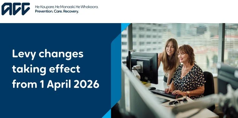 ACC Levy changes from 1 April 2026