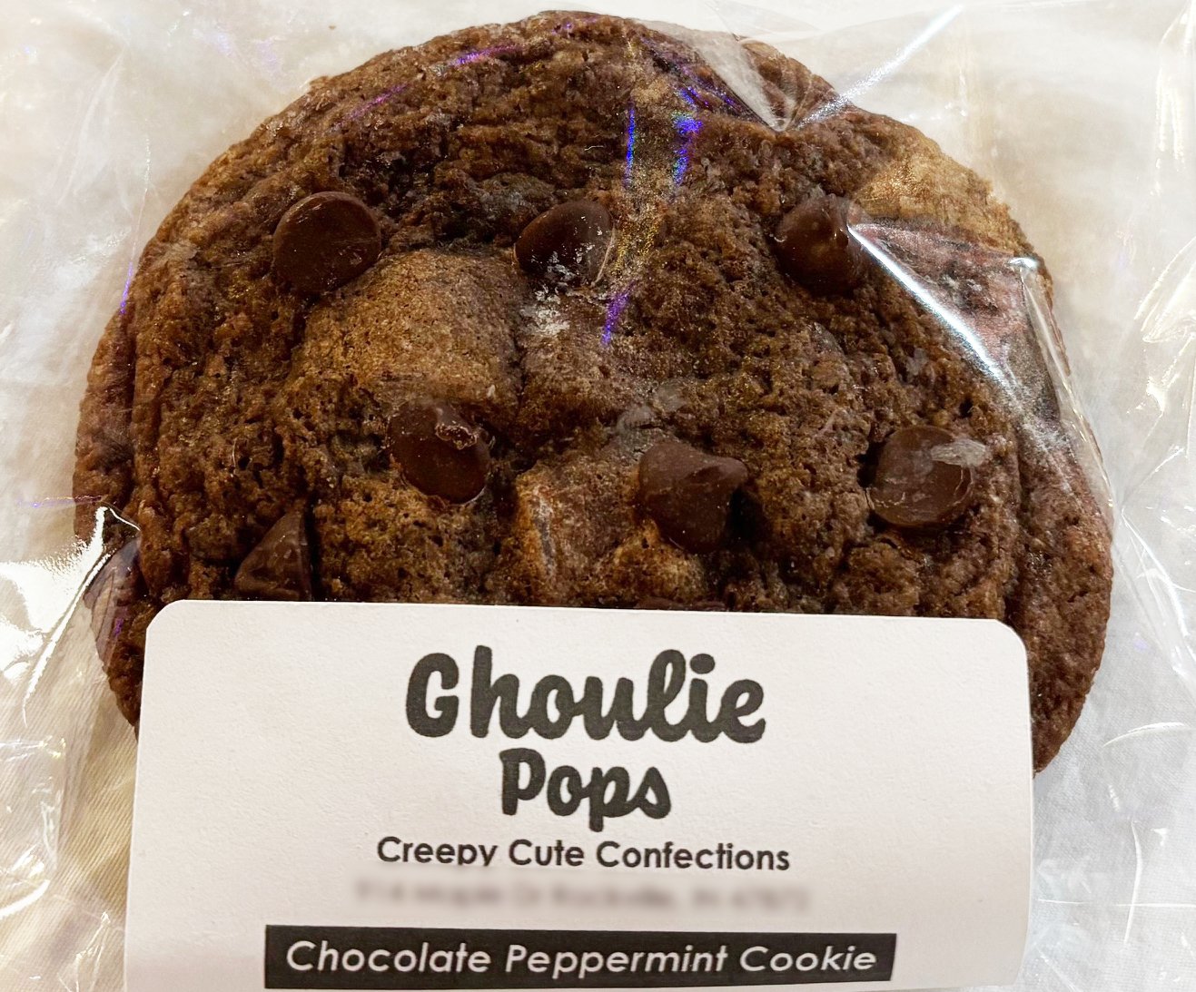 Chocolate Peppermint Cookie Box