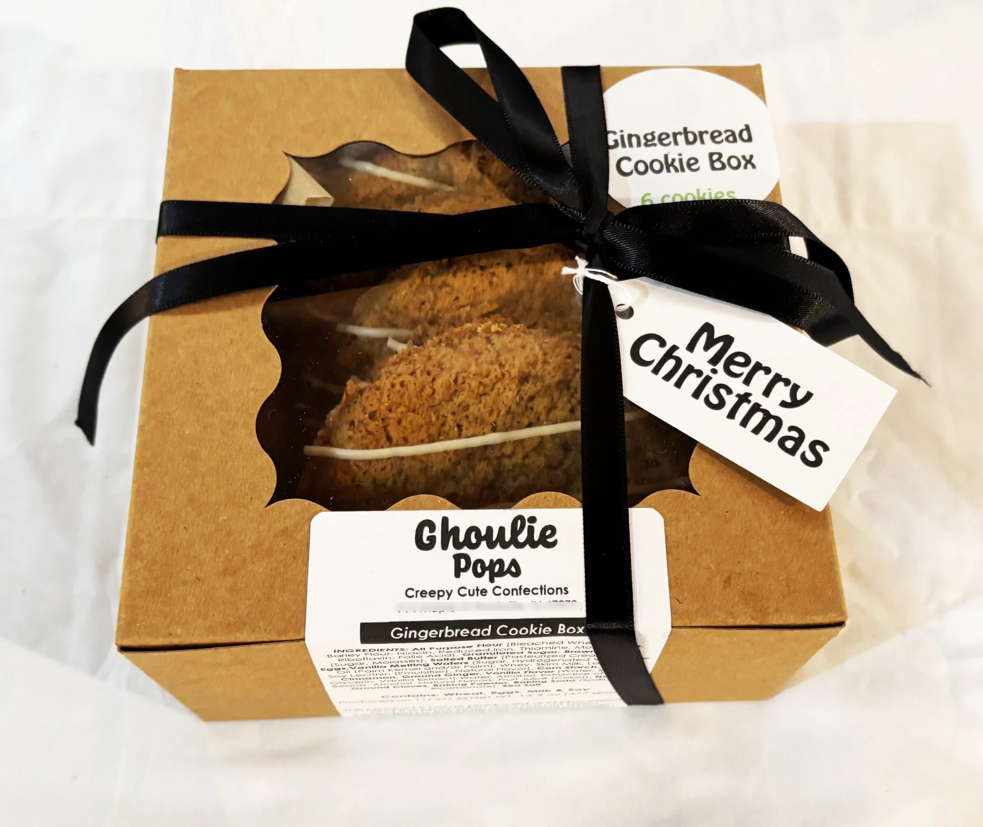 Gingerbread Cookie Box