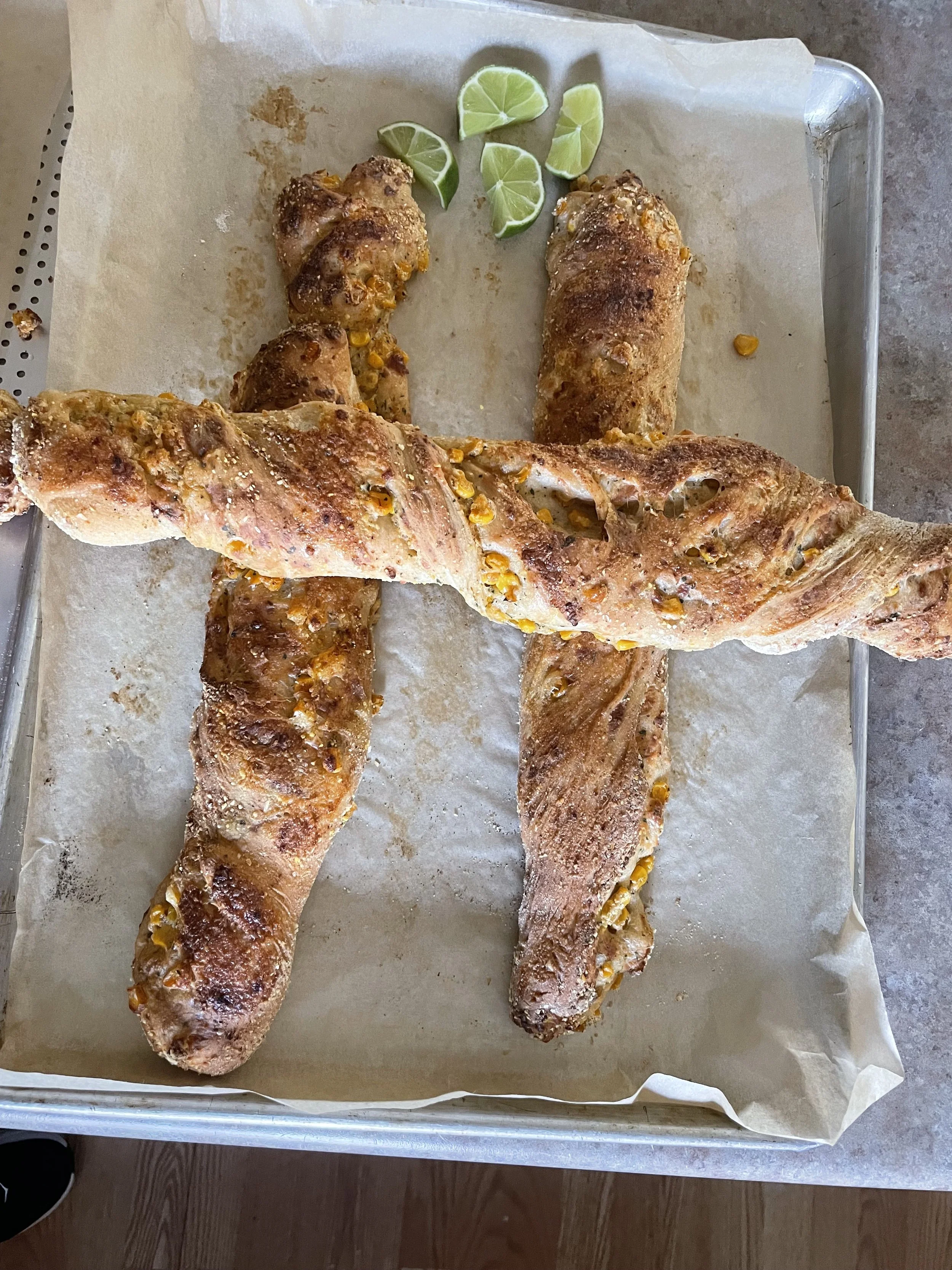Elote Bread Sticks - 1/2 pound
