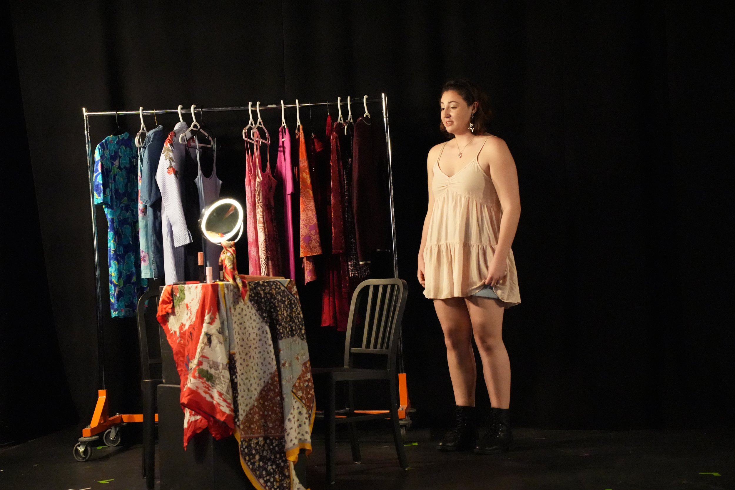 Juliet and Benvolio in "Romeo & Juliet"
Dir. Isabella Tedesco 
Photo by Elena Tarpley 