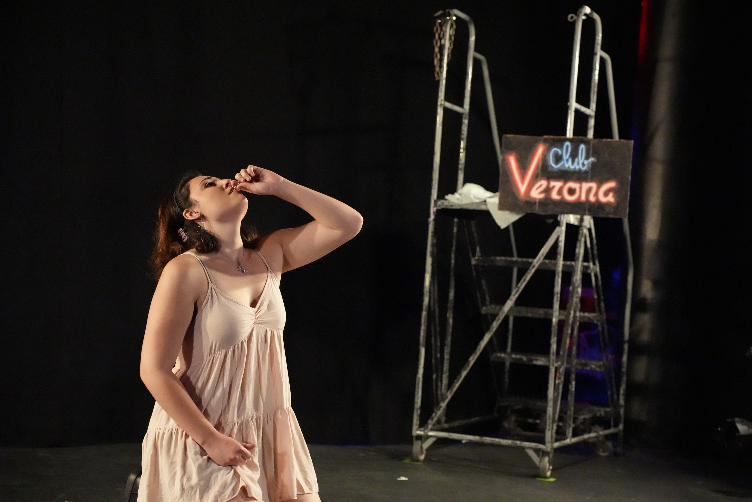 Juliet and Benvolio in "Romeo & Juliet"
Dir. Isabella Tedesco 
Photo by Elena Tarpley 