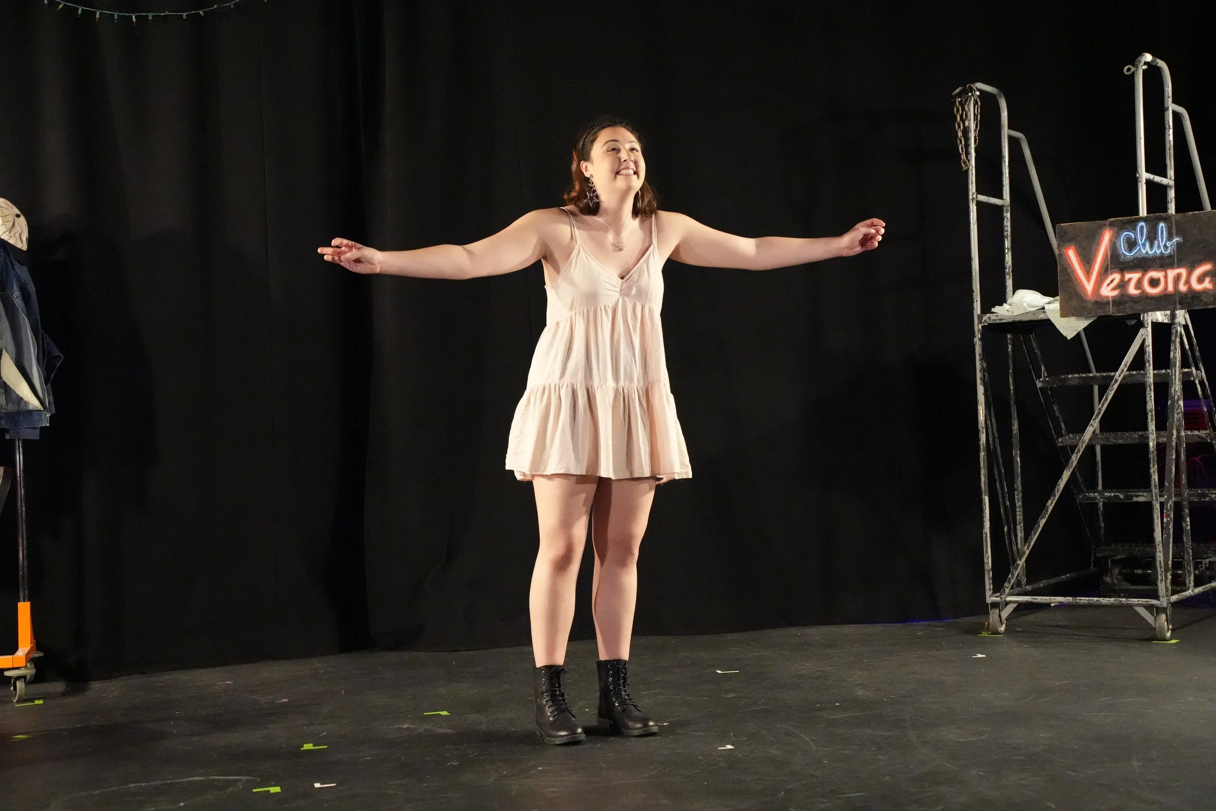 Juliet and Benvolio in "Romeo & Juliet"
Dir. Isabella Tedesco 
Photo by Elena Tarpley 