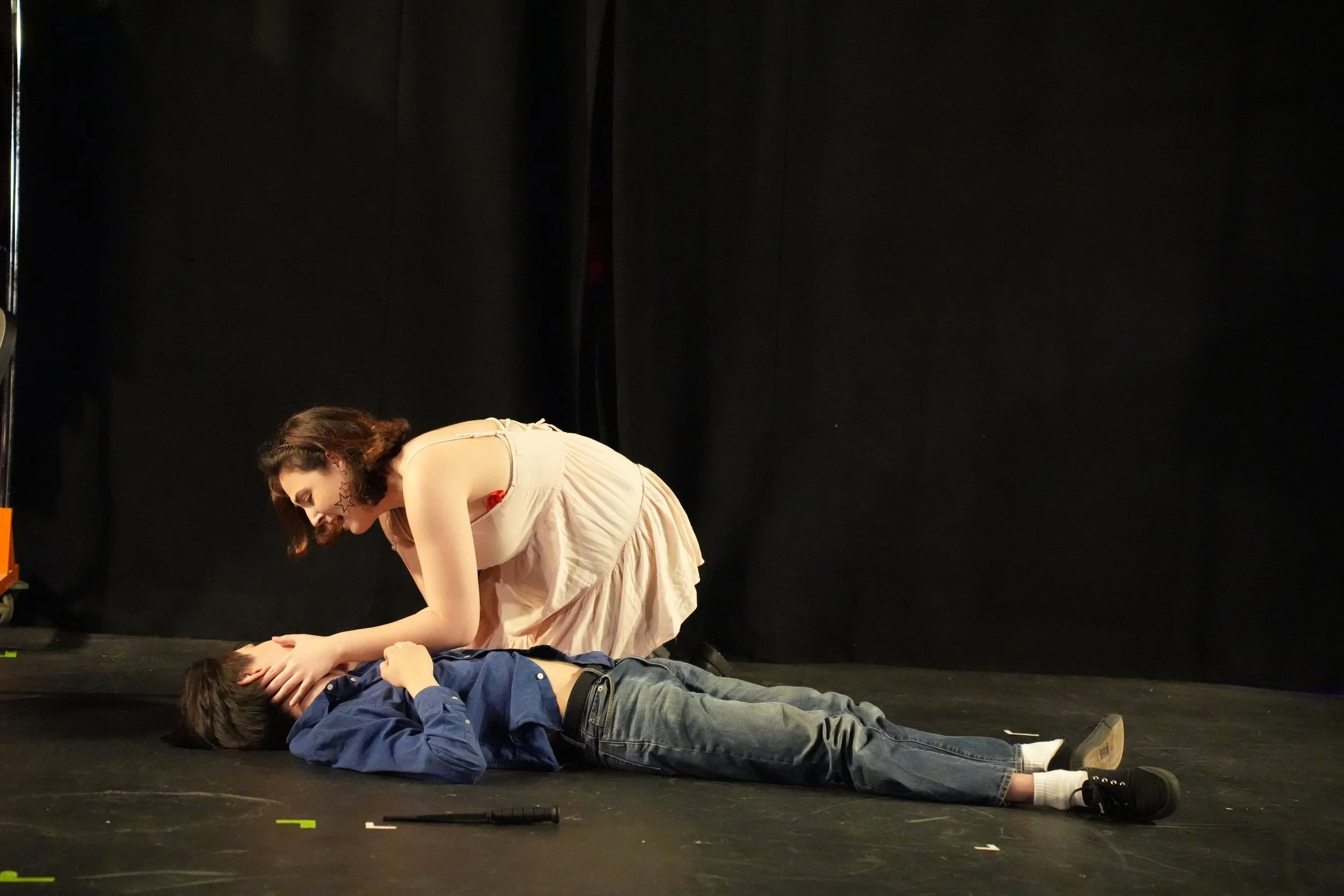 Juliet and Benvolio in "Romeo & Juliet"
Dir. Isabella Tedesco 
Photo by Elena Tarpley 