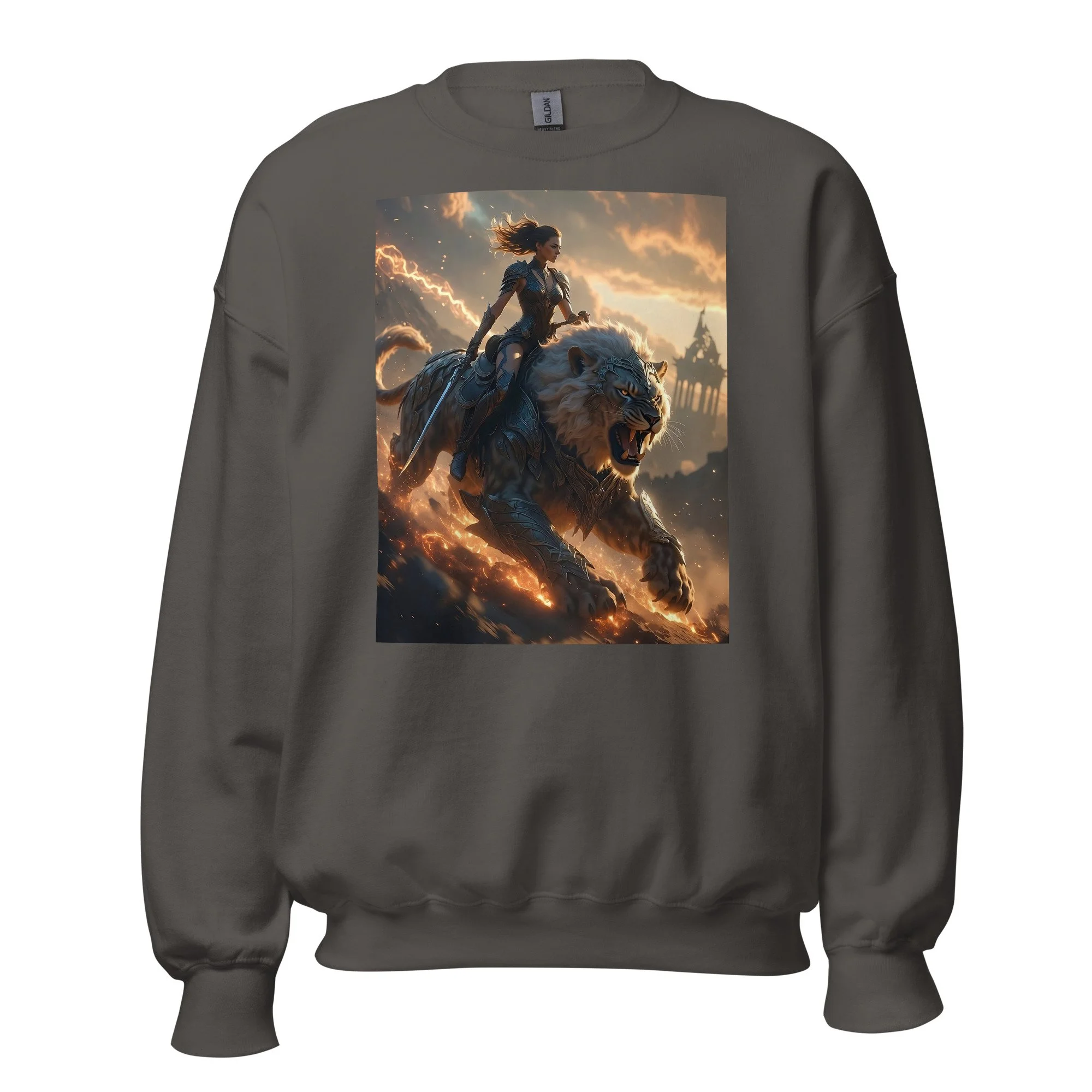 Lionbound Ascension — Unisex Heavyweight Crewneck Sweatshirt