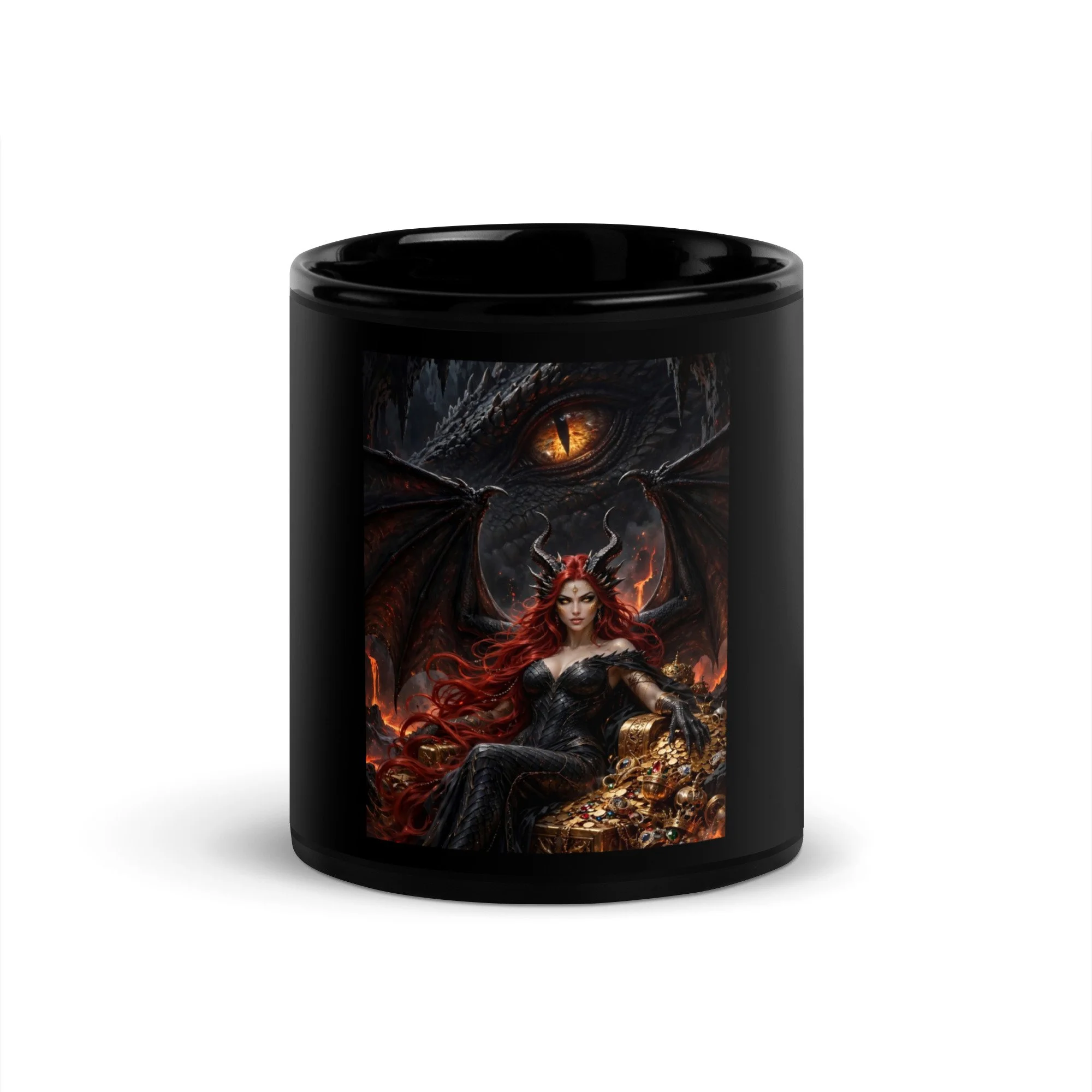 Dragon Queen — Empress Dark Fantasy Mug
