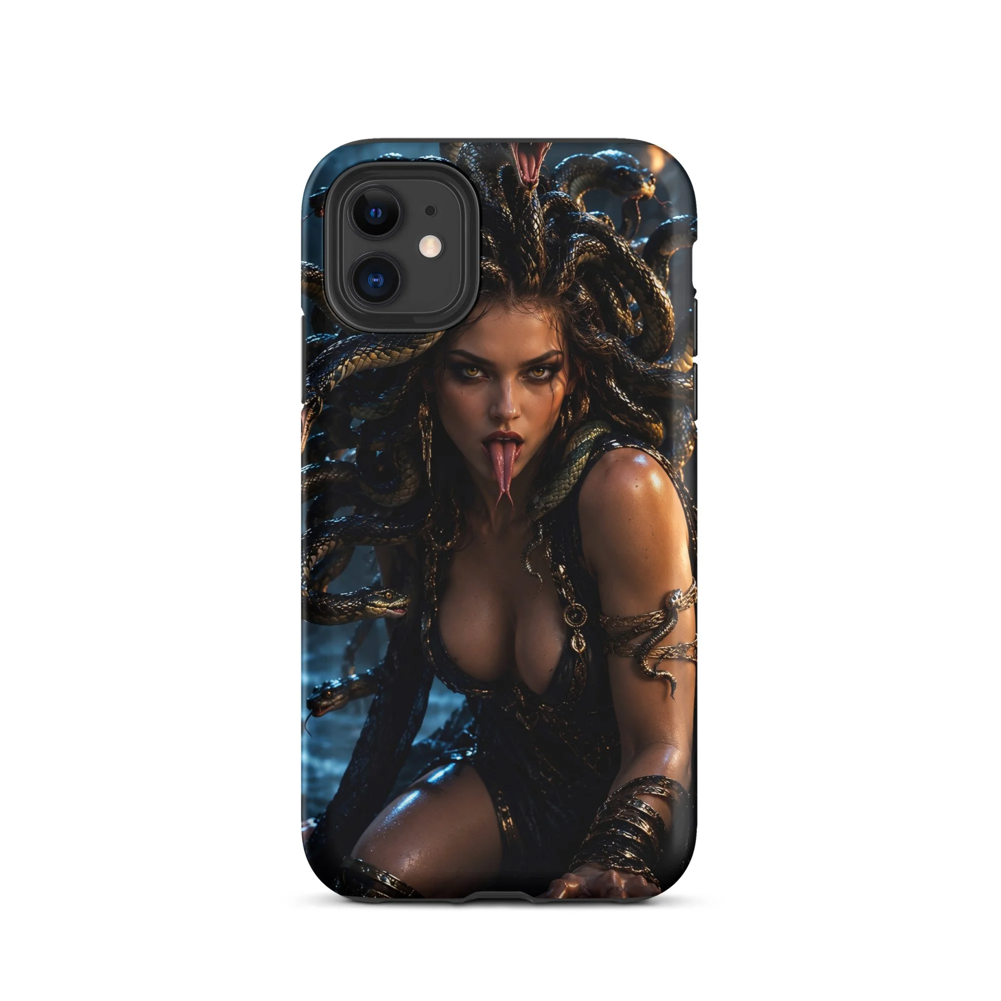 Medusa's Gaze — Gorgon Queen Tough Case for iPhone