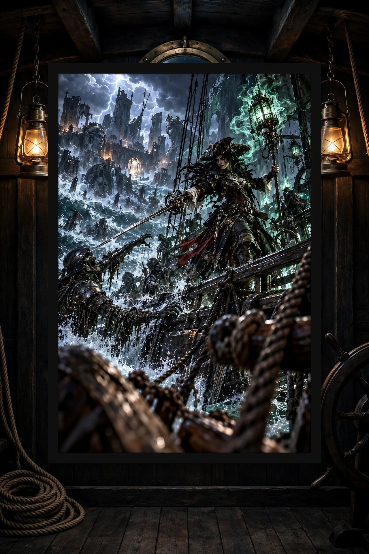 Stormcaller — Pirate Dark Fantasy Poster