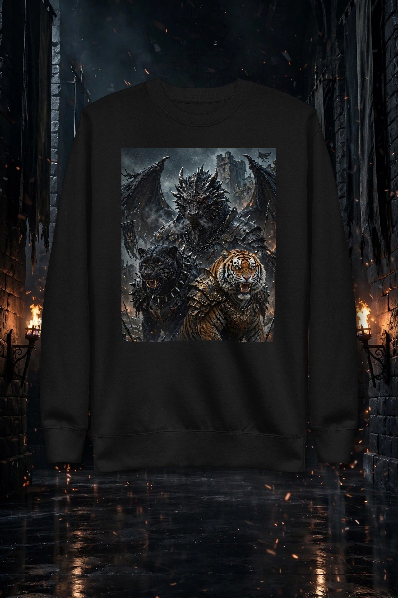 War Pack — Dark Fantasy Premium Sweatshirt