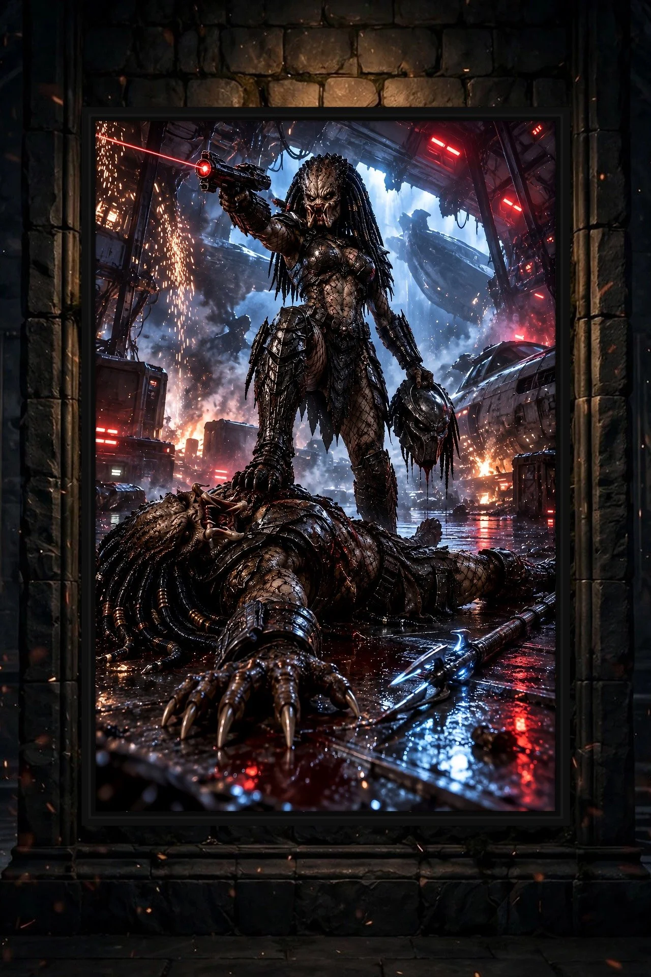 War Predator — Dark Fantasy Poster