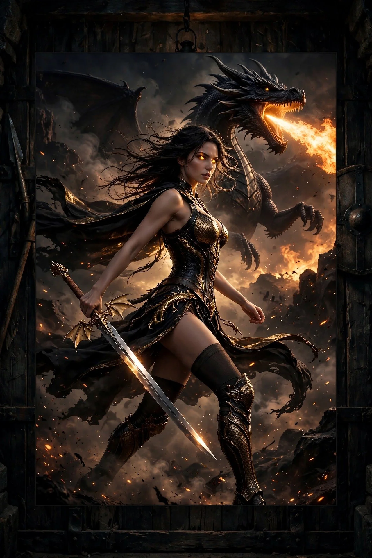 The Command — Dark Fantasy Canvas