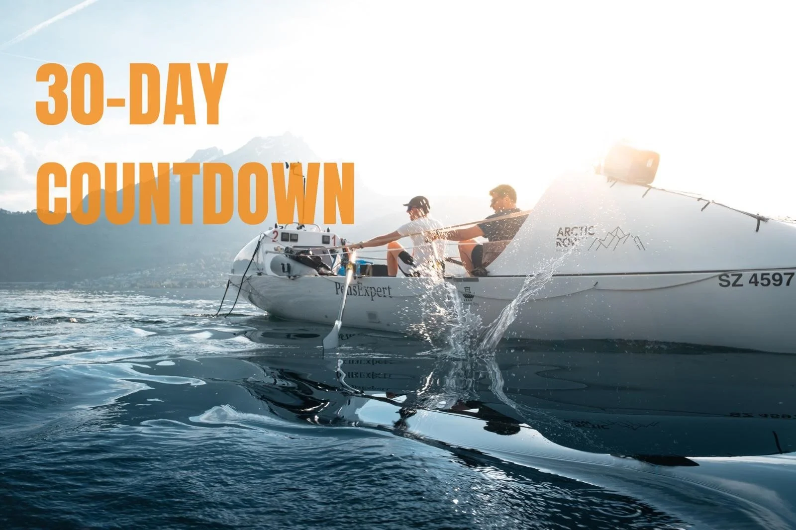 30 days until launch 🚣&zwj;♂️❄️ Are you ready?
Let the countdown begin. Stay tuned.
Team Arctic Row. 3,100 km. A World-first attempt.

#arcticrow #expedition #rowing #adventure
