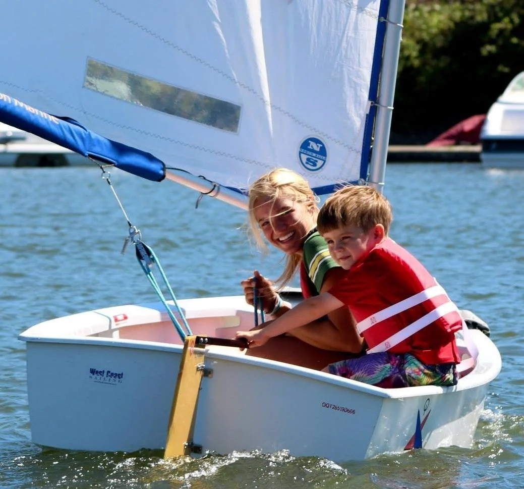 Optimist Lessons in the Hood River Marina