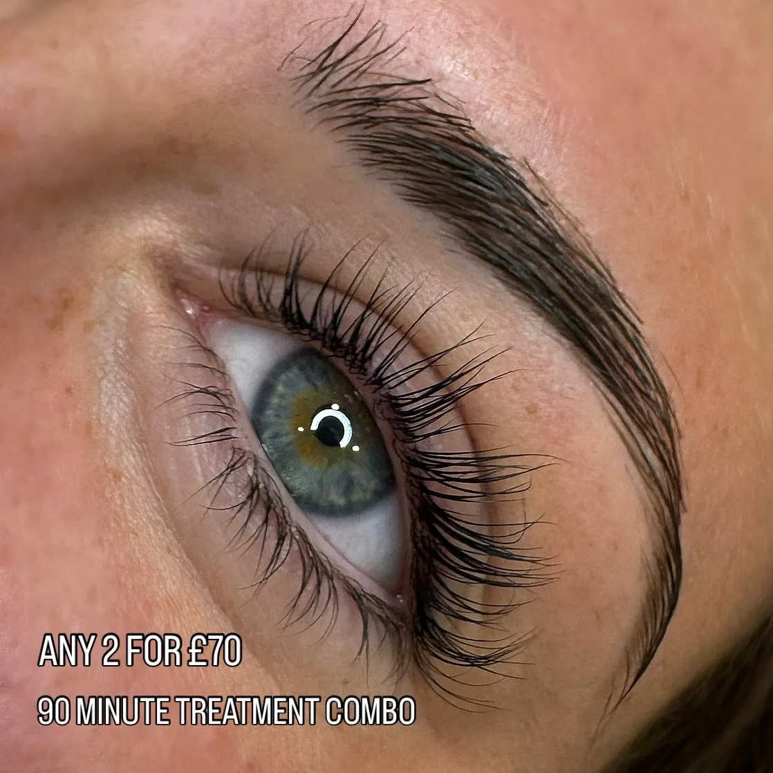 ✨ LASHES, BROWS &amp; GLOW &ndash; LIMITED SPACES ✨

The perfect time for a little refresh 🤍

We&rsquo;re running our March Treatment Combo on selected appointments this week&hellip;

✨ ANY 2 TREATMENTS FOR &pound;70 ✨
(90 minute appointment)

Choos