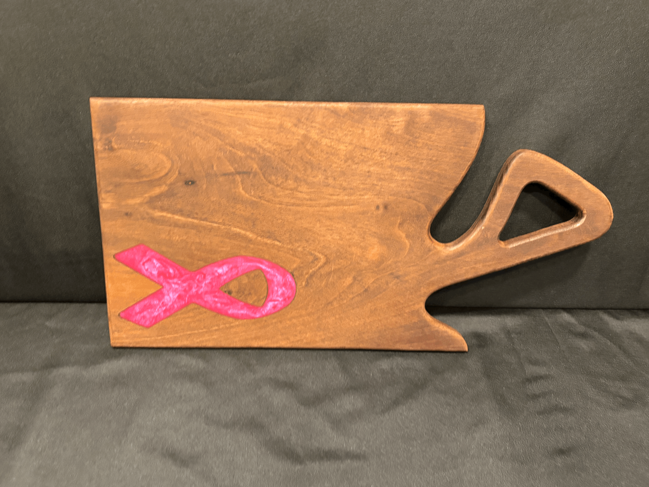 Breast Cancer Ribbon Board