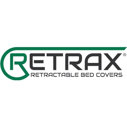 Logotipo de RETRAX, cubiertas retráctiles para camas.