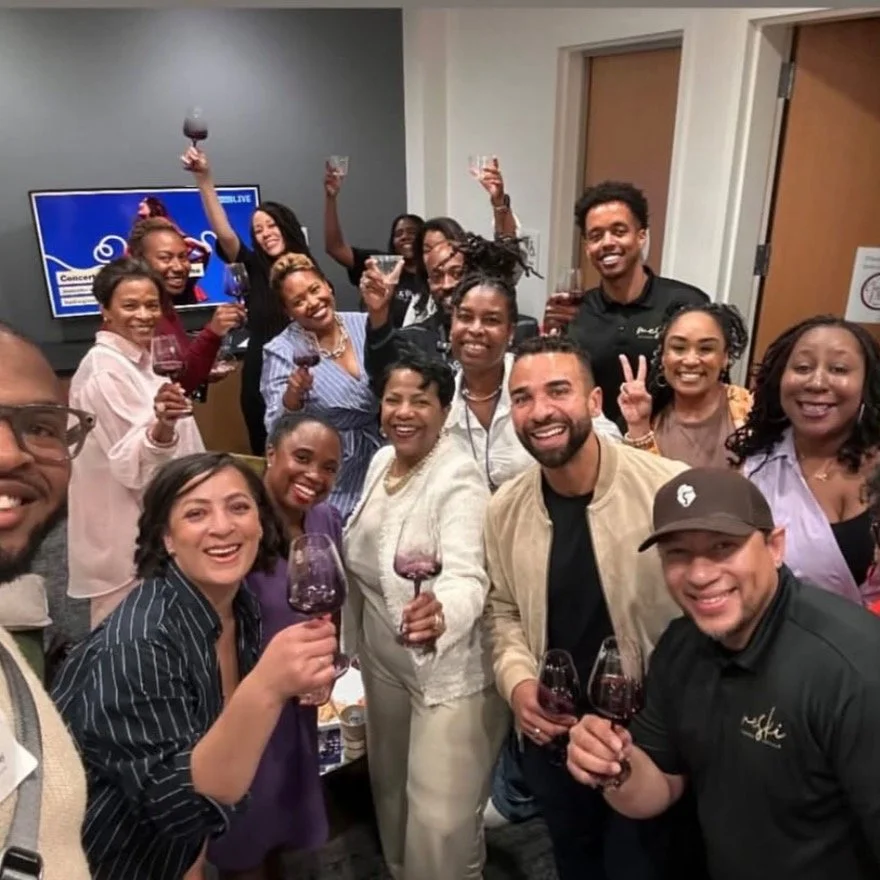 Blessed is the first word that comes to mind when I see this photo relive Fresh Glass Uncorked. It was a reminder of the power of public television, diverse voices, and community.

Over 15 innovators in food, beverage, and entrepreneurship joined for
