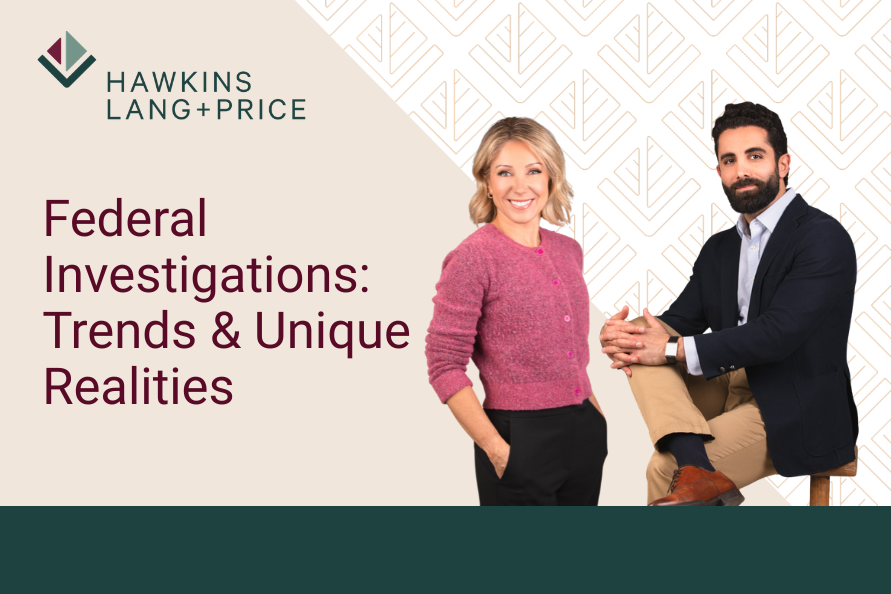 Federal Investigations webinar card