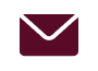 Illustration of a dark red envelope with a flap open