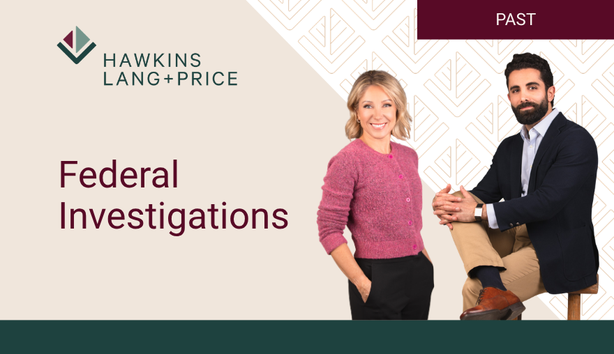 Federal investigations past webinar card