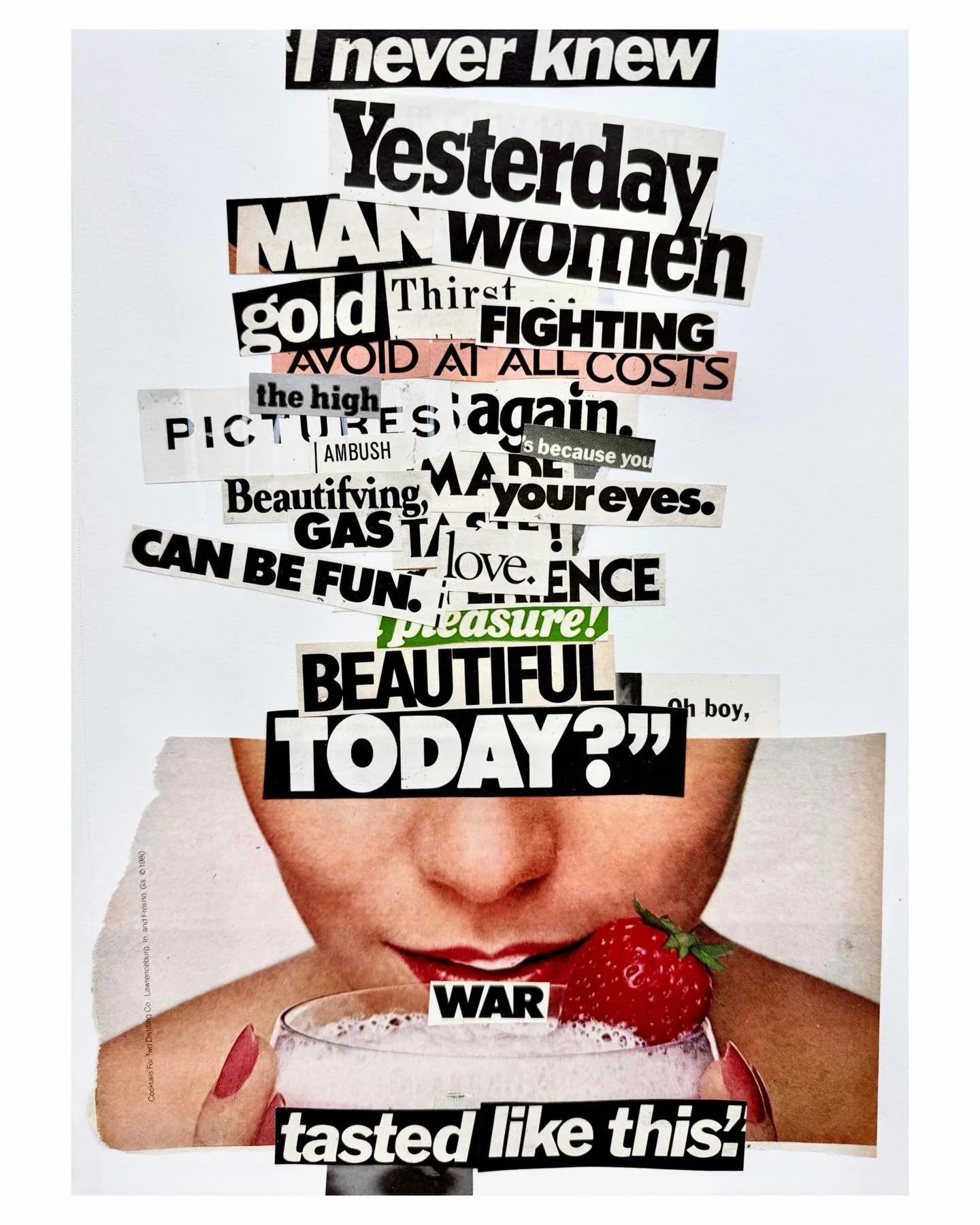 I never knew it tasted like this