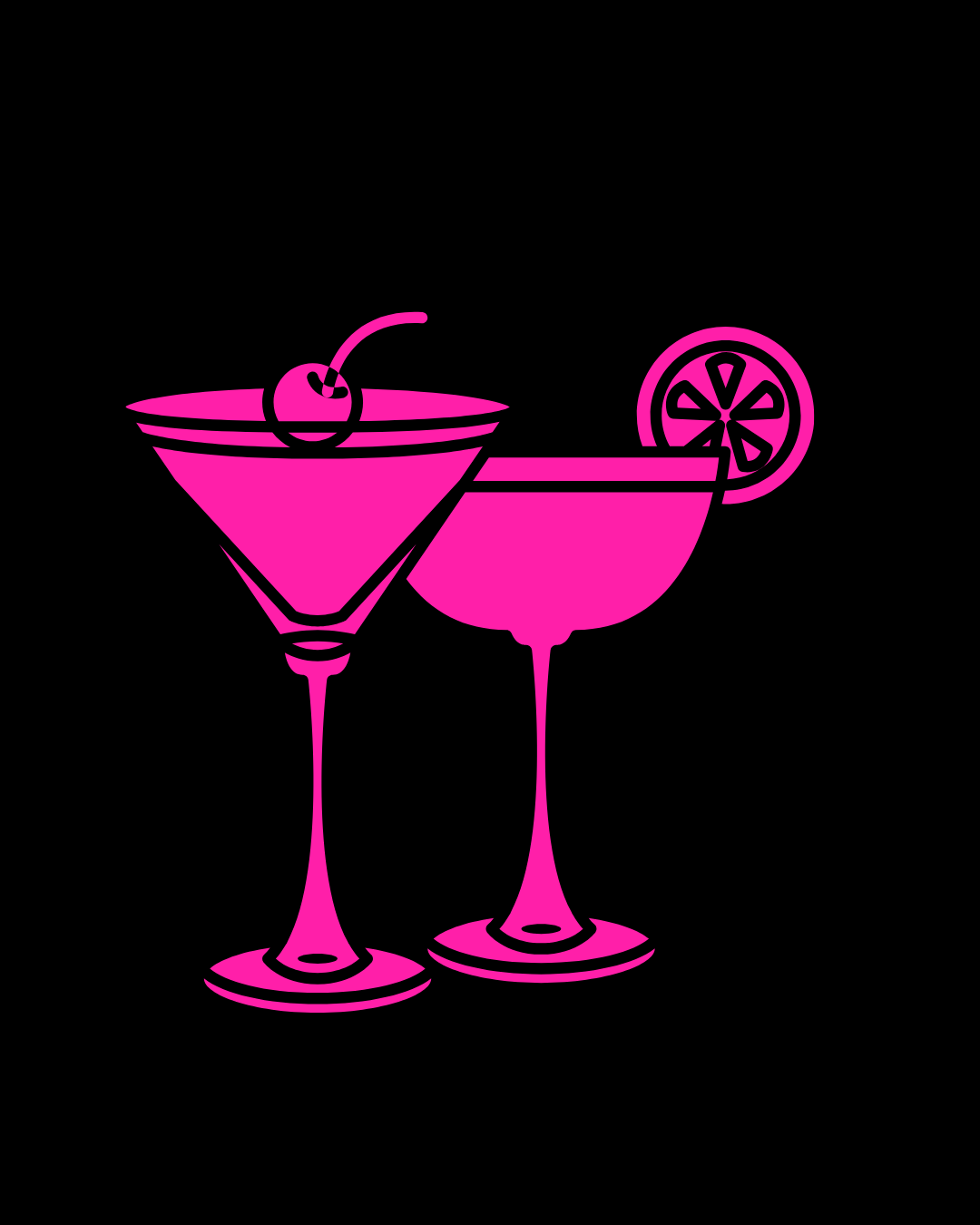 Cocktail Bar Mobile Bartending Service (Large Party)