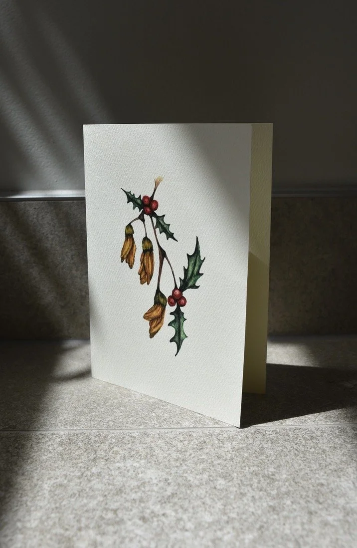 The Kowhai and holly