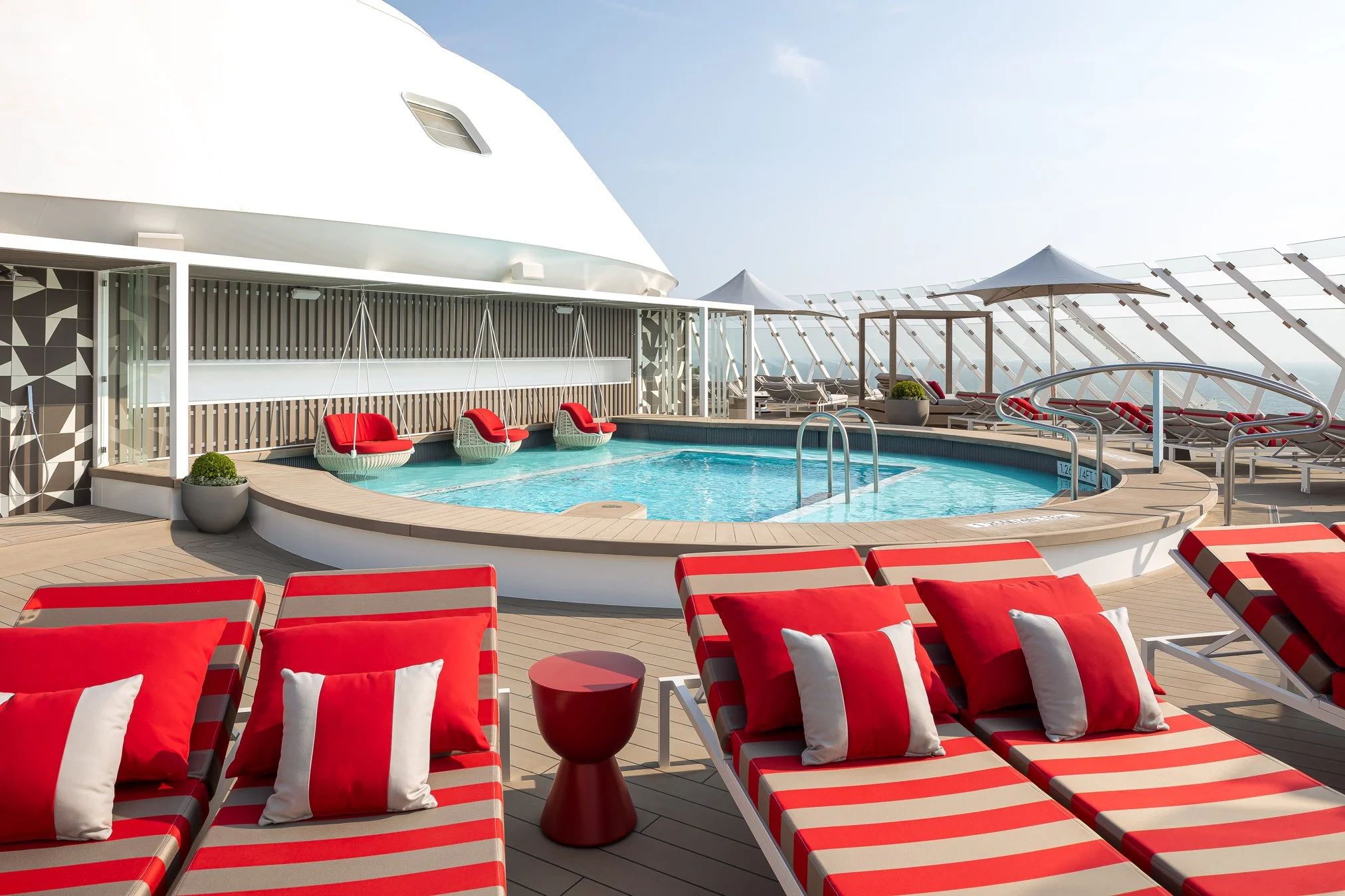 Retreat sundeck on Celebrity Cruises ship