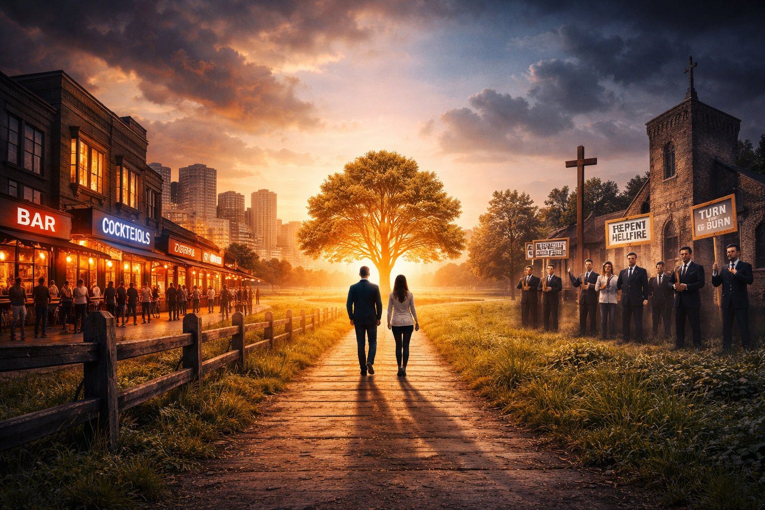 Walking the Gospel Center