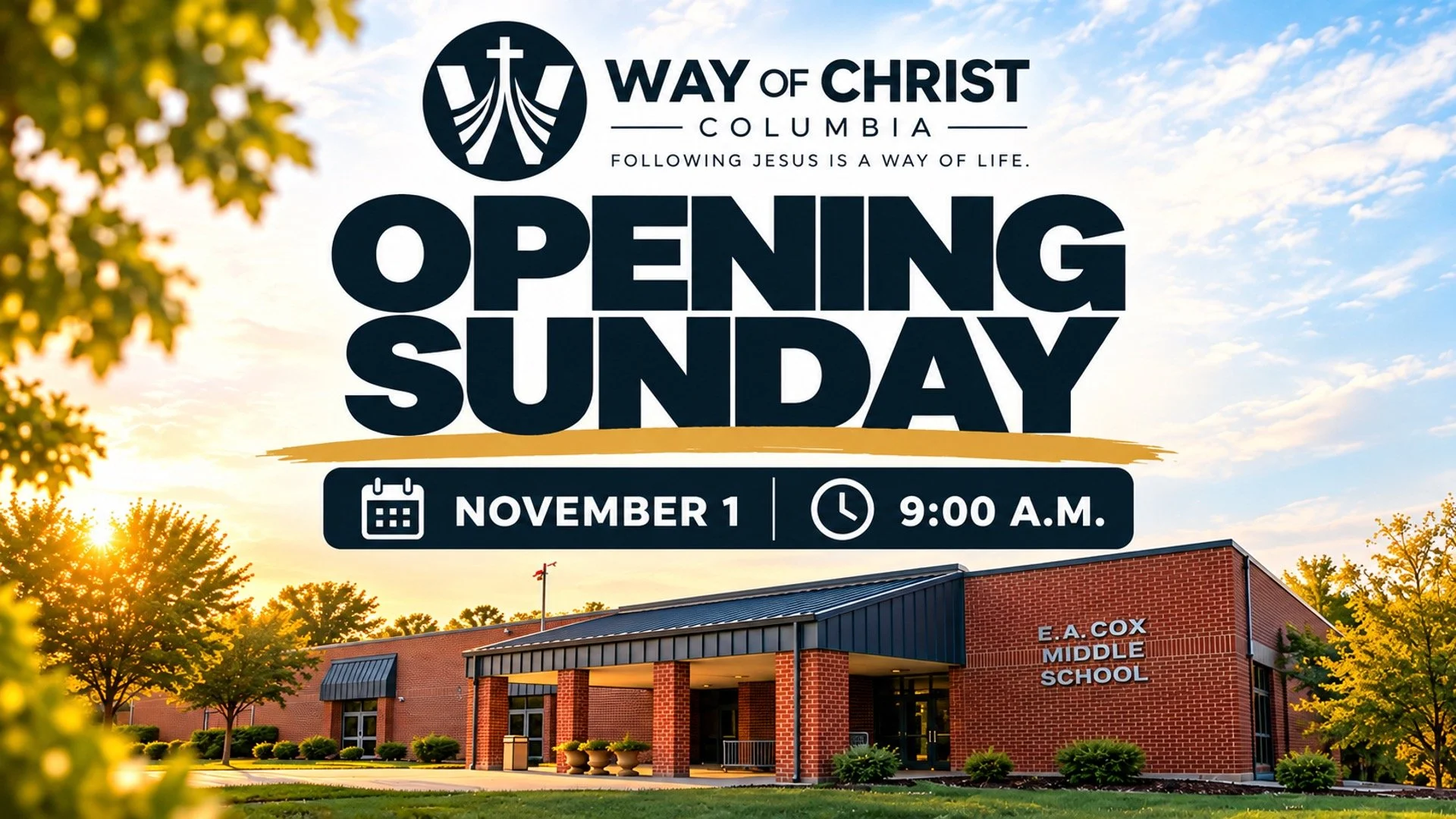 Opening Sunday!