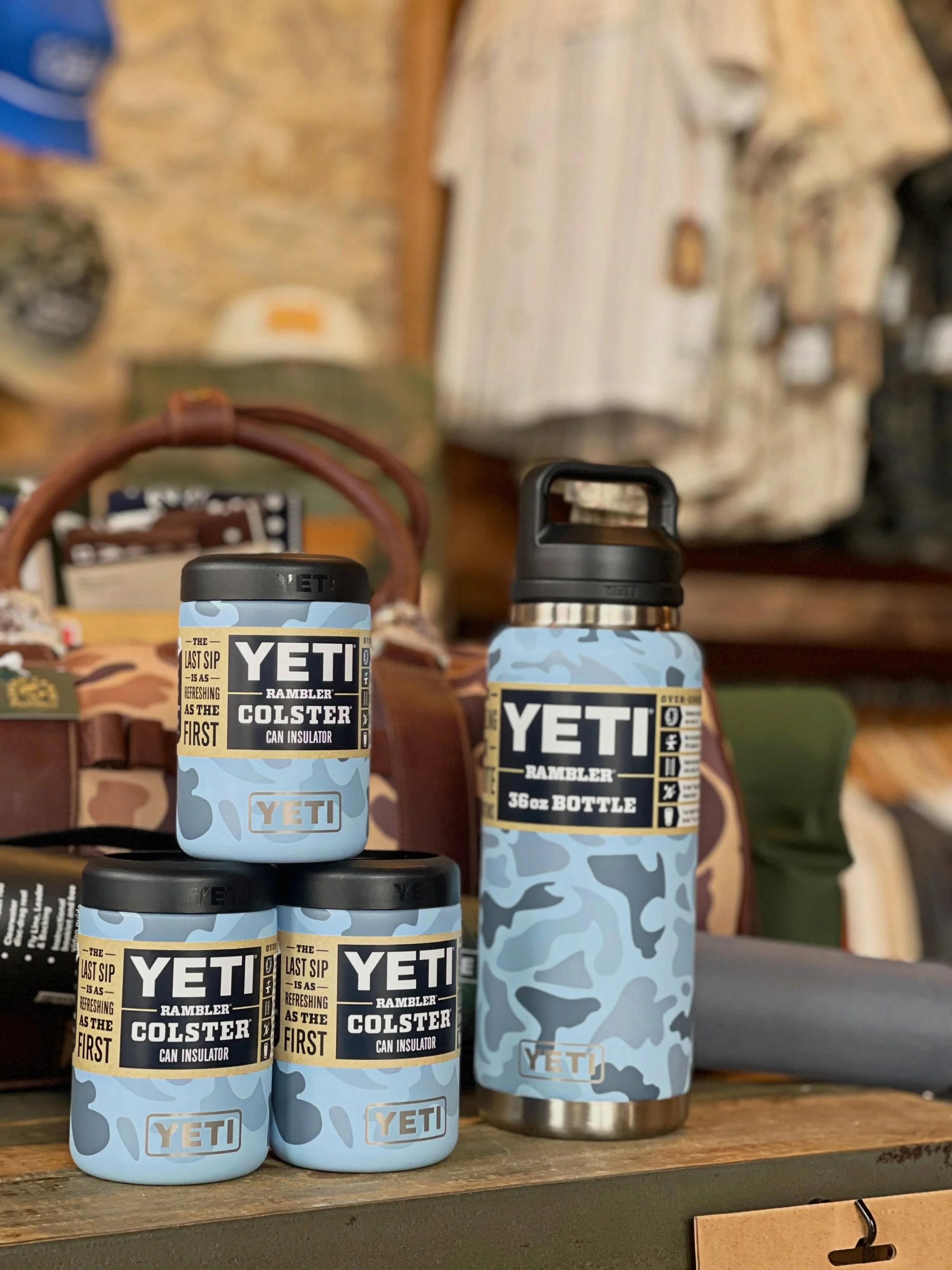 Lots o&rsquo; gear from our friends at @yeti now arriving at the Green Canoe 🛶 🎉