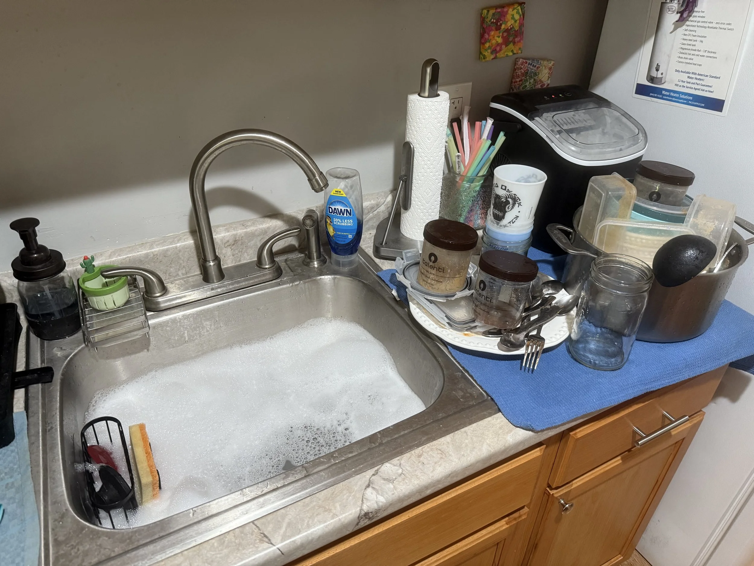 sink before