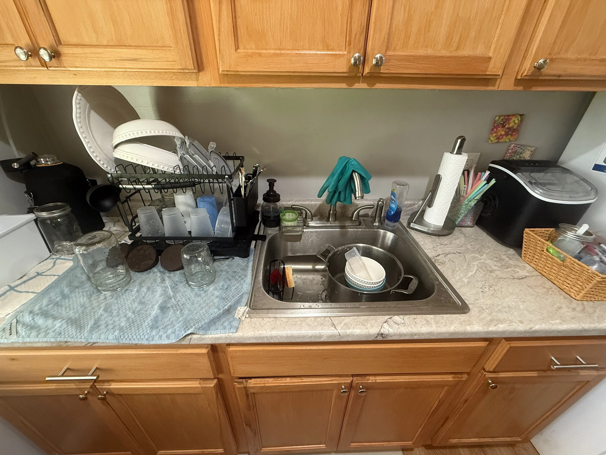 sink after