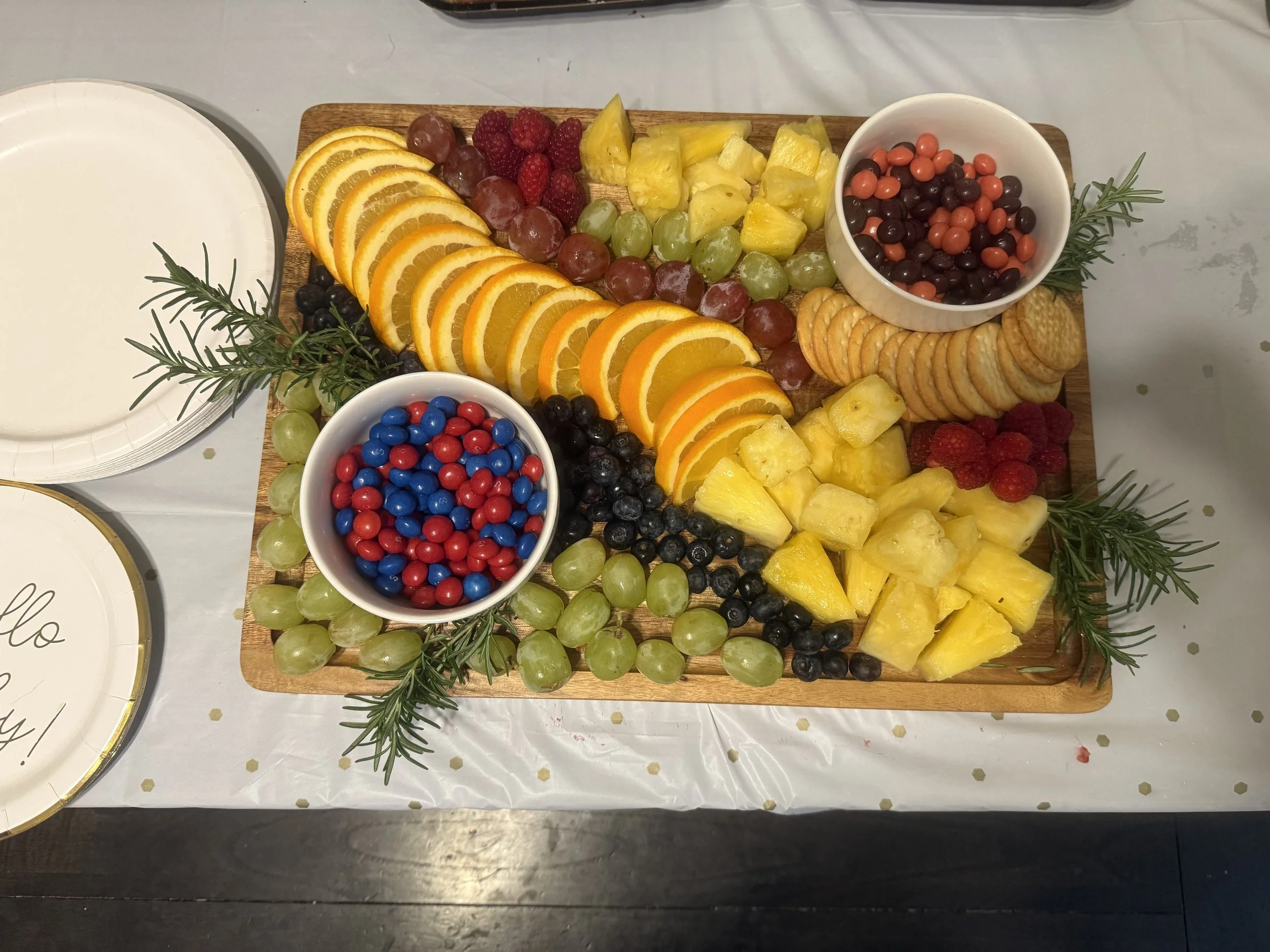 fruit board!