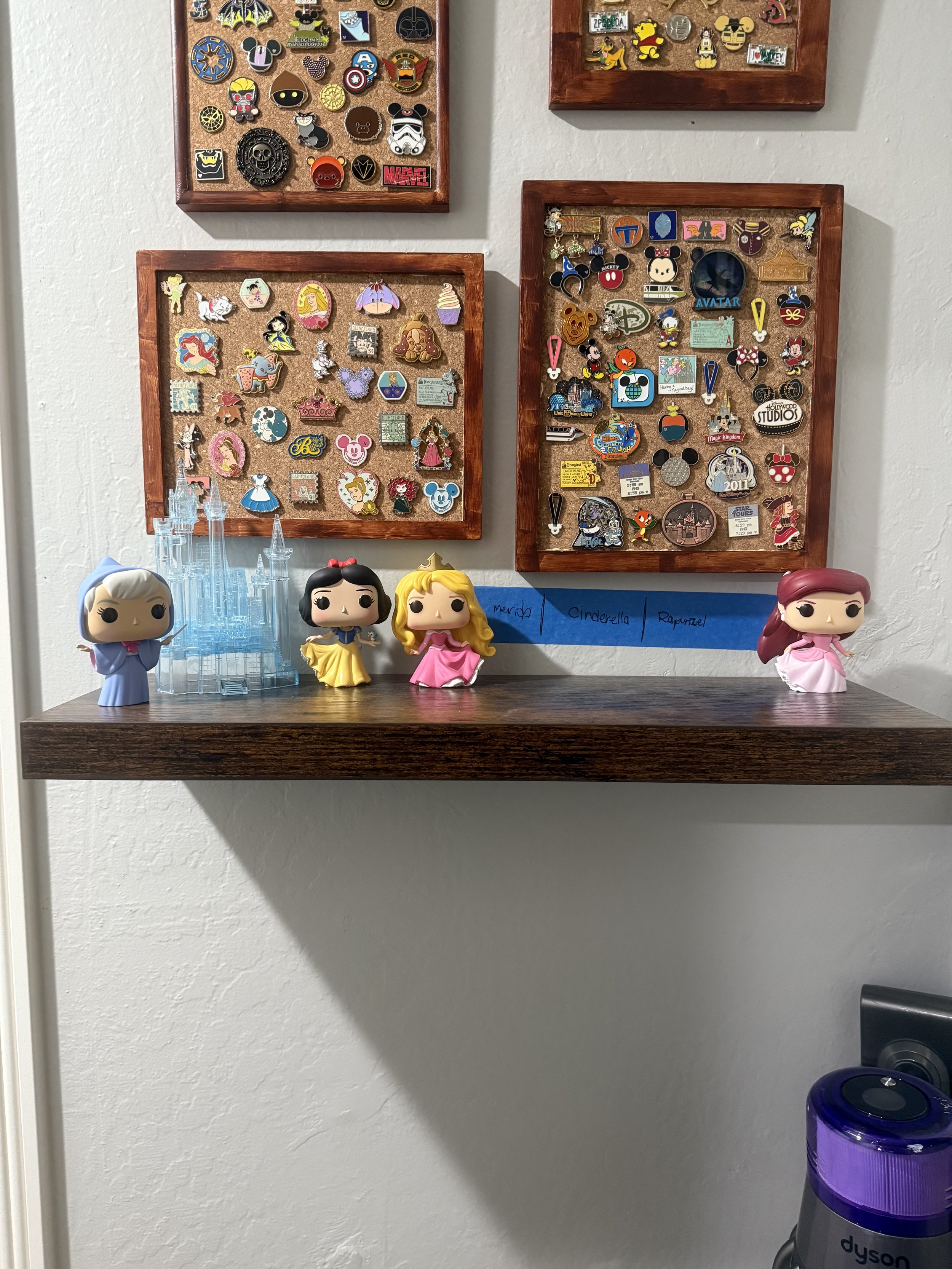Pin Shelf Rearranging