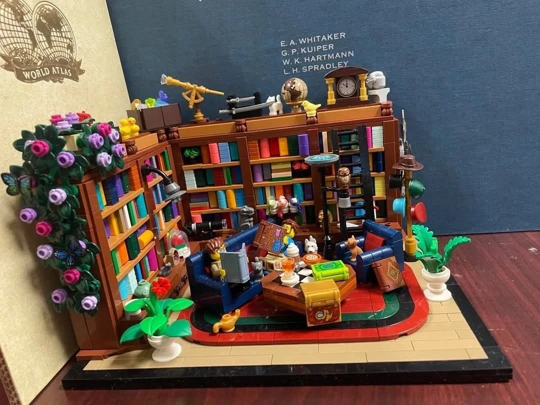 Amazing Library Lego Build!!