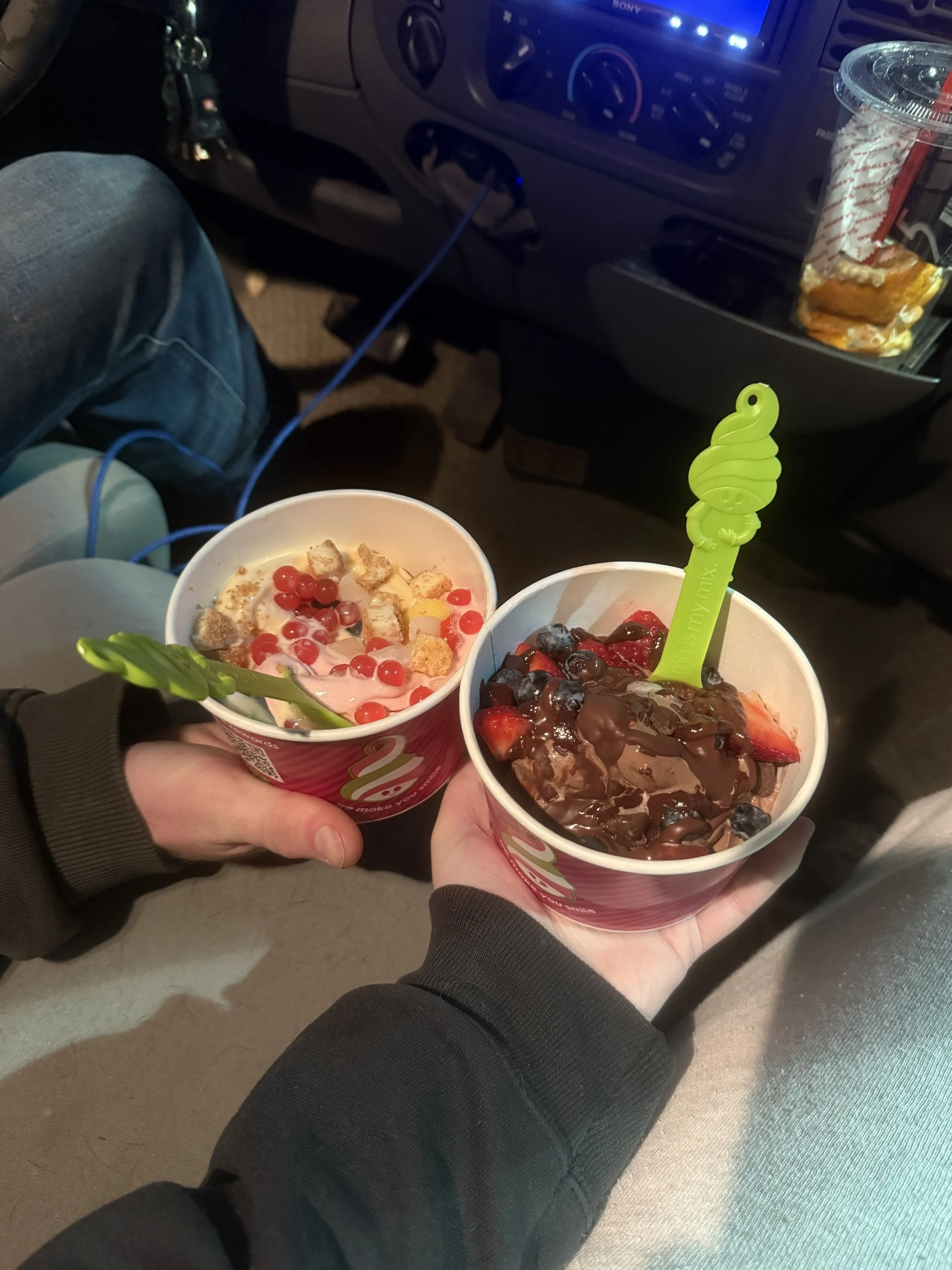froyo date night!