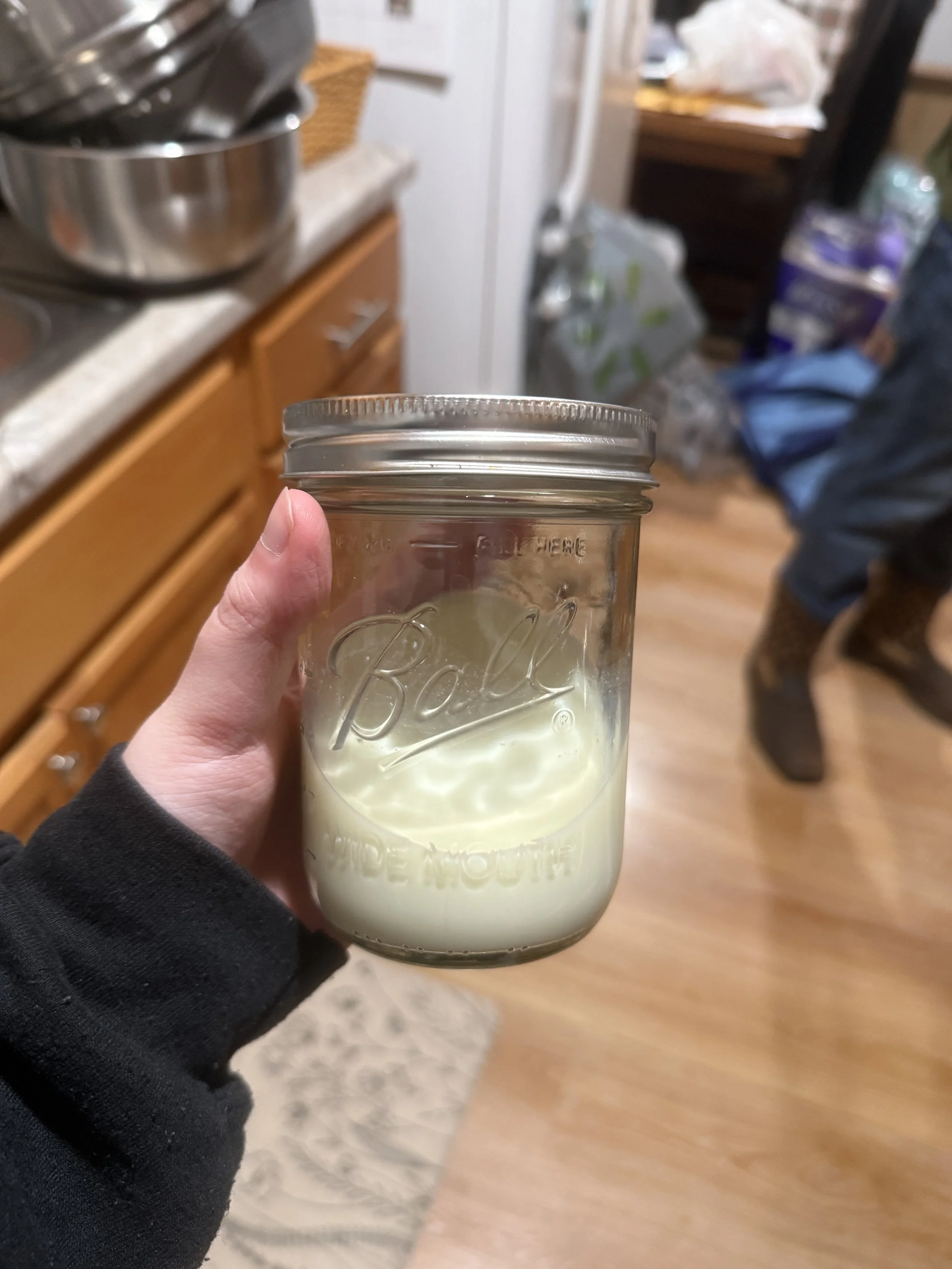 and the butter milk i got from it!