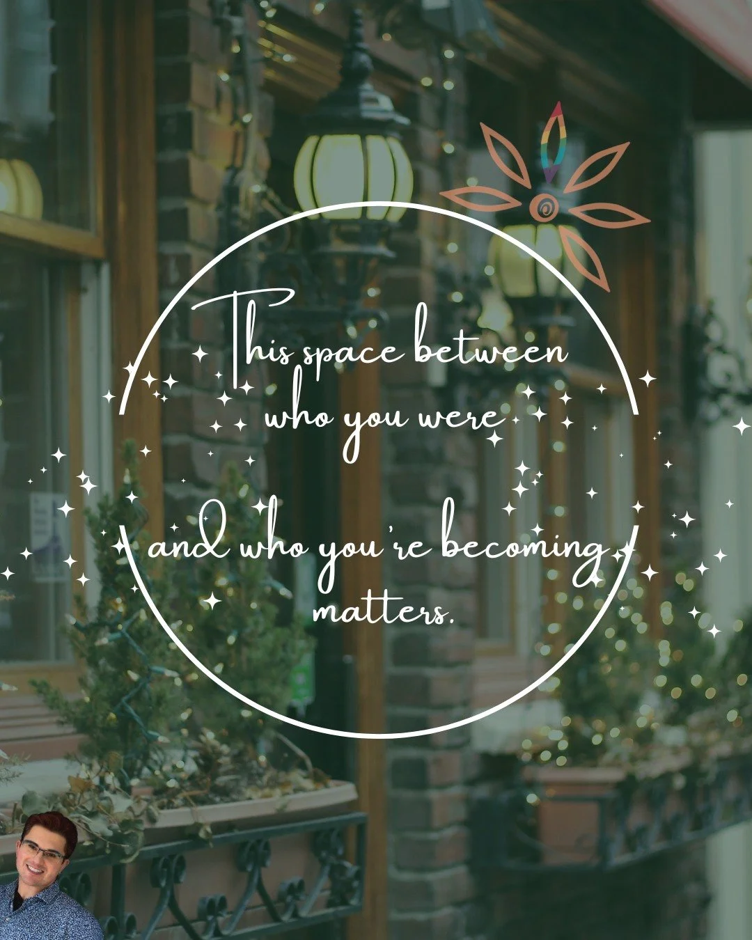 The space between Christmas and New Year&rsquo;s can feel quiet, emotional, reflective &mdash; and sometimes heavy.

You don&rsquo;t need to have resolutions figured out yet.
You don&rsquo;t need to rush to become a &ldquo;new version&rdquo; of yours