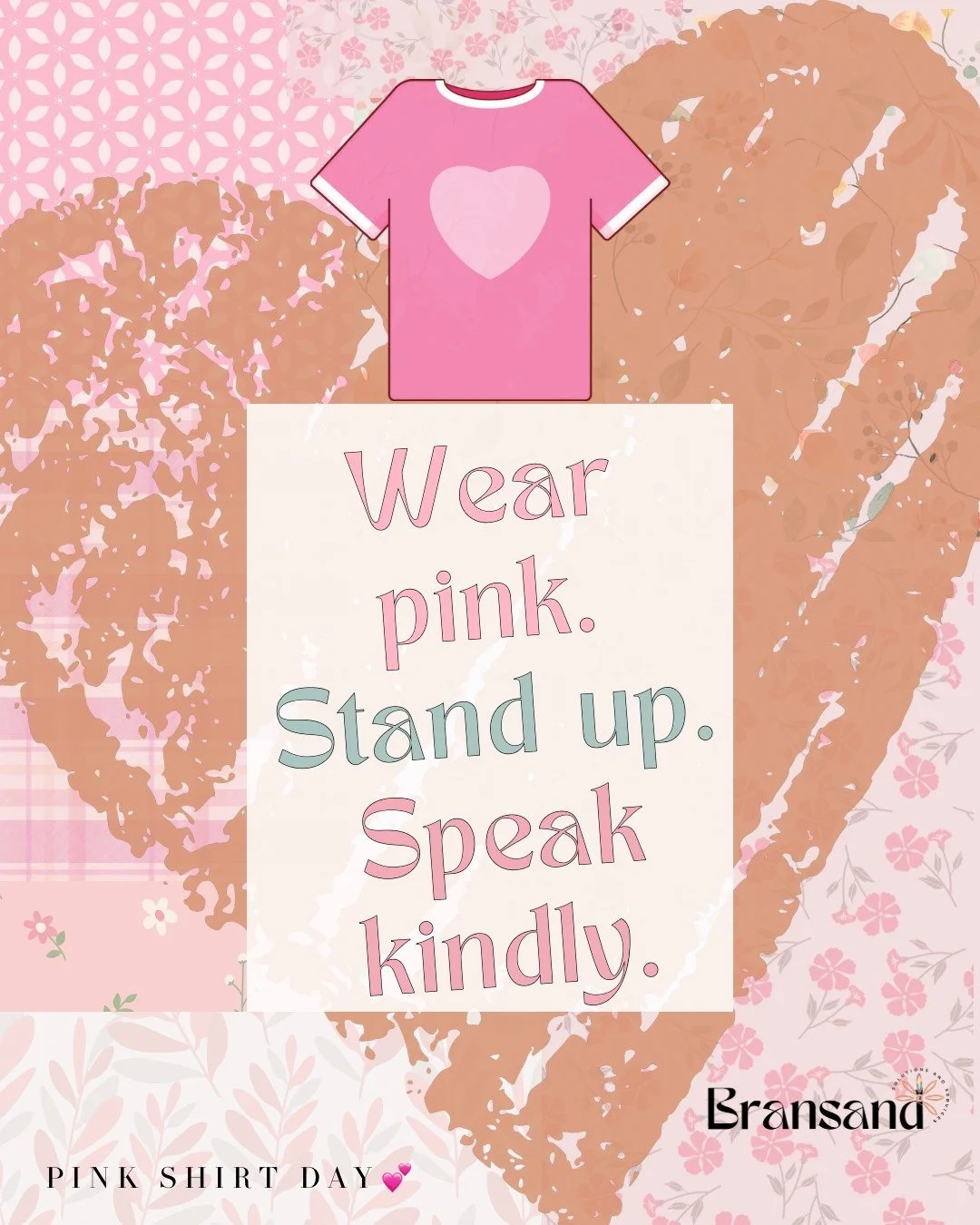 Today is Pink Shirt Day 💗

A reminder that kindness is strength.
That speaking up matters.
That standing beside someone can change everything.

Bullying doesn&rsquo;t just impact confidence &mdash; it impacts mental health, identity, and safety.

We