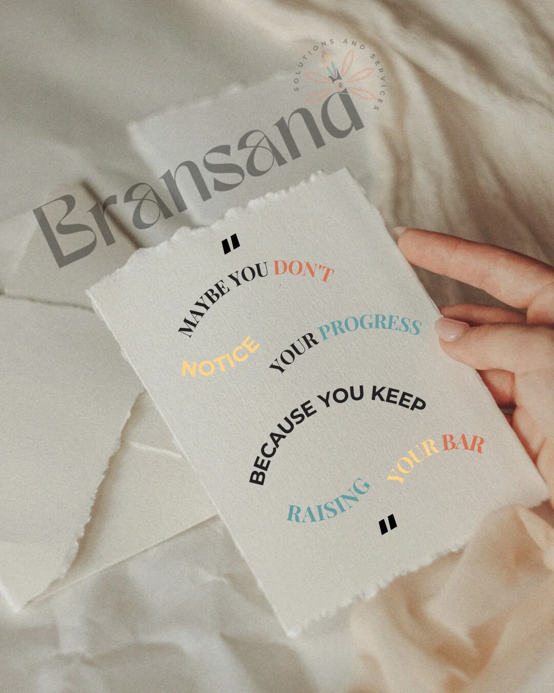 You're not stuck.
You're just measuring yourself against a version of you that keeps levelling up.
That's not a problem. That's proof you're growing. 💛
Notice the progress &mdash; even when the bar keeps moving.

Save this if you needed the reminder